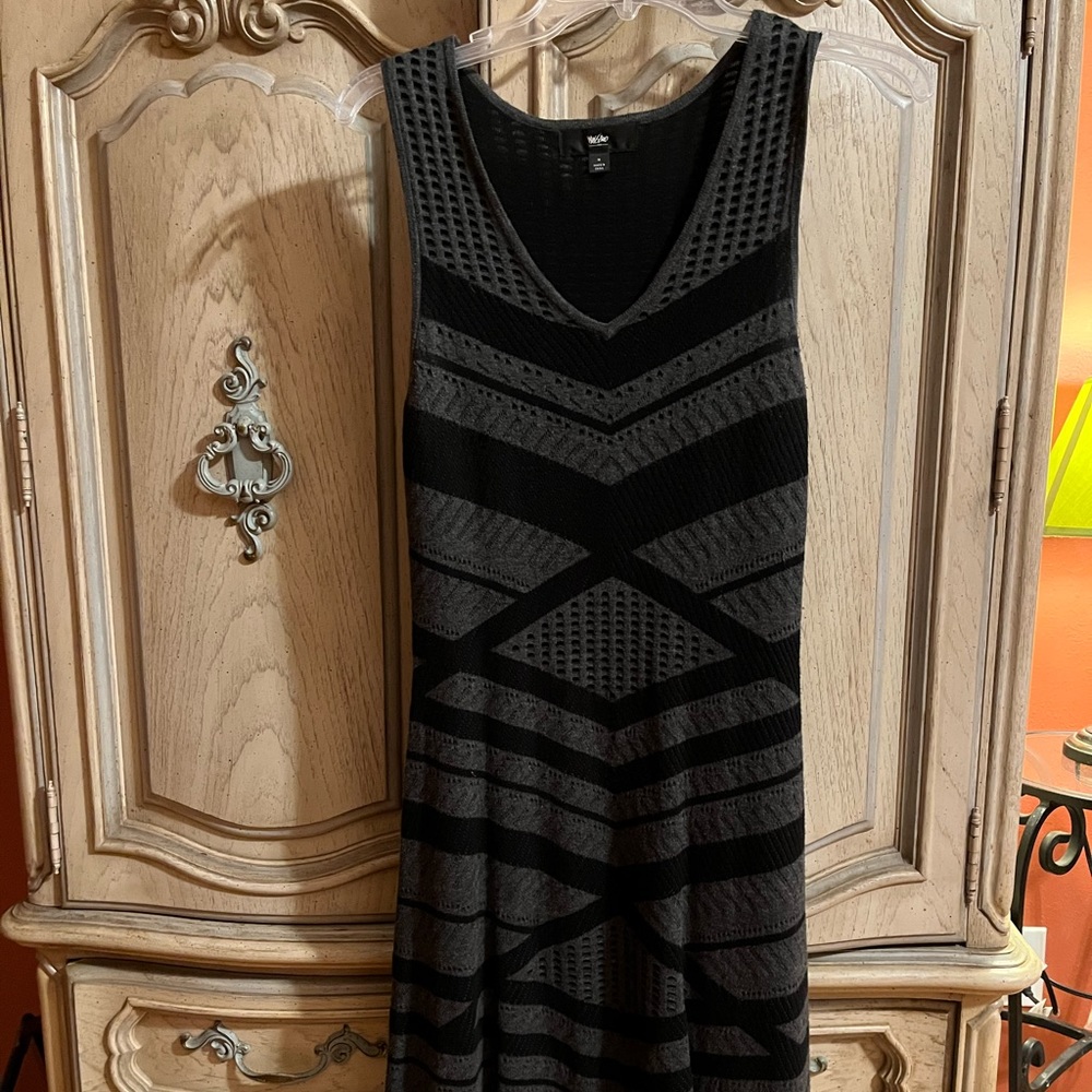 Messino Gray and Black dress